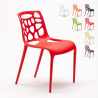 Lot de 24 Chaises de cuisine restaurant bar et café Gelateria 