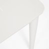 Table d'extérieur moderne 160x90cm en aluminium Bizzotto Nebula Choix