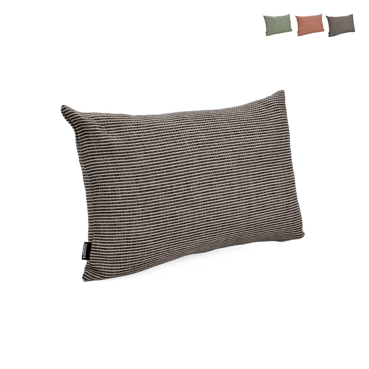 Coussin d'extérieur rectangulaire 60x40 cm déperlant mélangé Merve