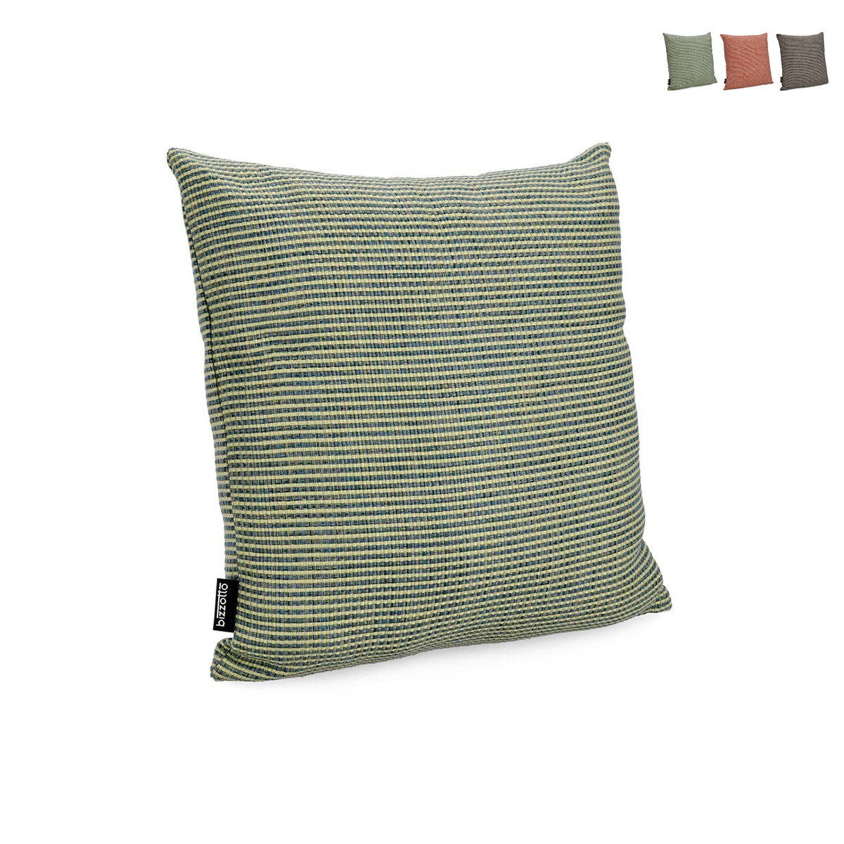 Grand coussin d'extérieur carré 50x50 cm déperlant mélangé Merve Promotion Grand coussin d'extérieur carré 50x50 cm déperlant mélangé Merve Promotion