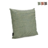 Grand coussin d'extérieur carré 50x50 cm déperlant mélangé Merve Promotion