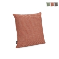 Coussin d'extérieur carré déperlant 45x45cm mélangé Merve Promotion