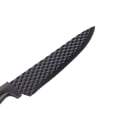 Bloc noir avec 5 couteaux en acier inoxydable effet martelé Piko Remises