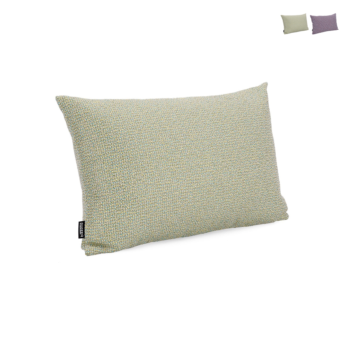 Coussin rectangulaire d'extérieur 60x40 cm déperlant mélangé Dilana