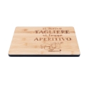 Planche à découper en bois 33x24 cm Si tu lis "planche," pense "apéro" Offre