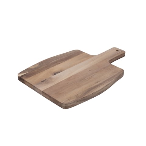 Grande planche à découper en bois d'acacia avec poignée 40x27x1,5 cm Fiskar Promotion