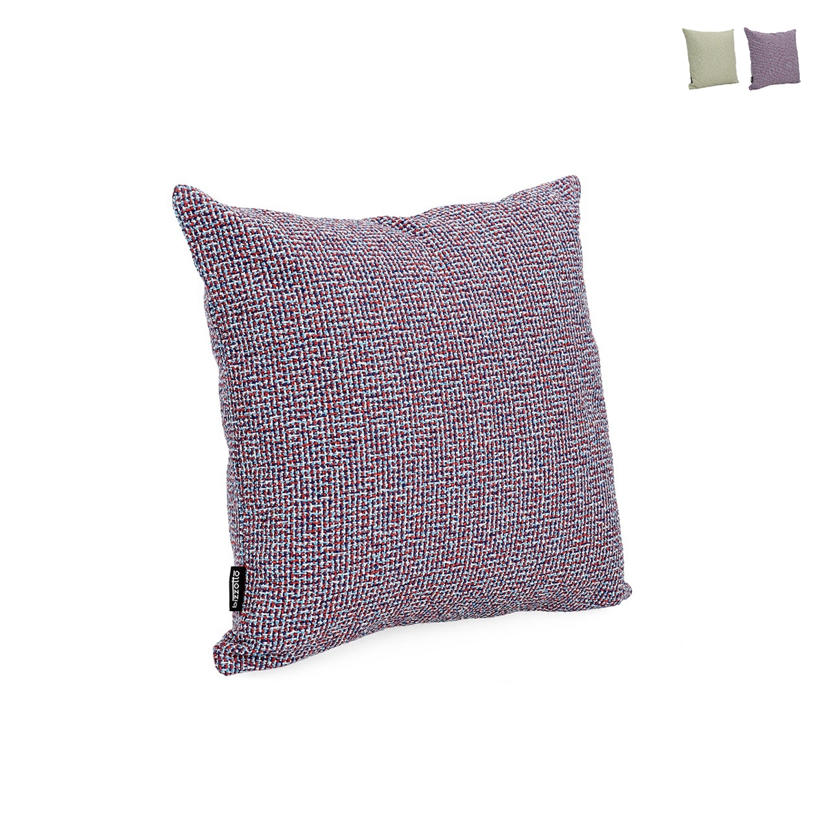 Coussin d'extérieur carré 45x45 cm déperlant mélangé Dilana