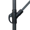 Parasol de jardin 3x3m à bras latéral Kios Achat