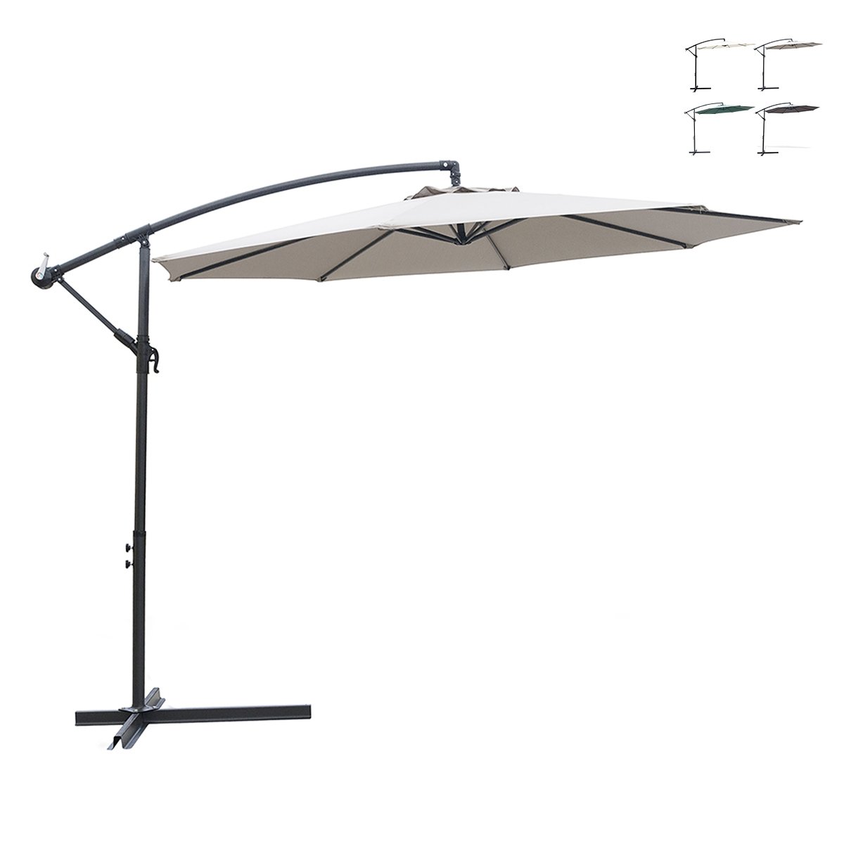 Parasol de jardin déporté 3 m Kios Promotion Parasol de jardin déporté 3 m Kios Promotion