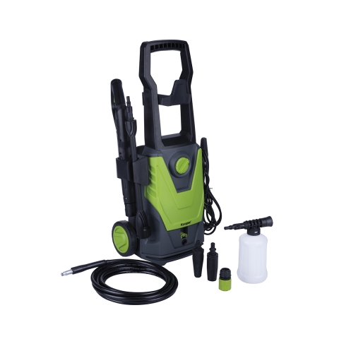 Nettoyeur haute pression 1800W 135 bar avec lance à jet réglable et roues Darvo Promotion
