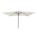 Parasol de jardin 3x2 à mât central avec manivelle Cuba Dimensions