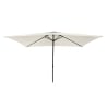 Parasol de jardin 3x2 à mât central avec manivelle Cuba Dimensions