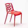 Lot de 24 Chaises de cuisine restaurant bar et café Gelateria 