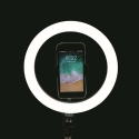 Lampe annulaire LED pour selfie avec support pour smartphone Fira Vente