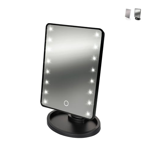 Miroir maquillage de table avec éclairage LED réglable Hollywood Promotion