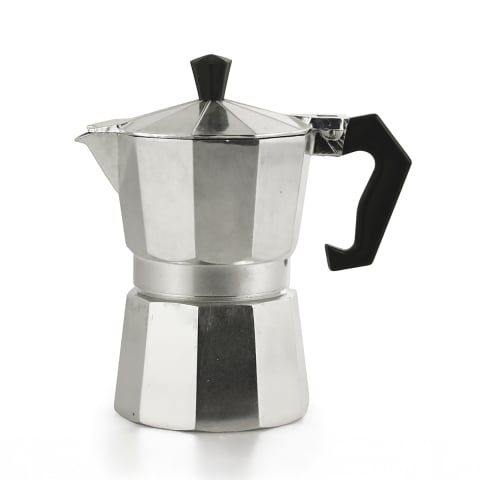 Cafetière moka traditionnelle en aluminium pour 2 tasses Morning Promotion
