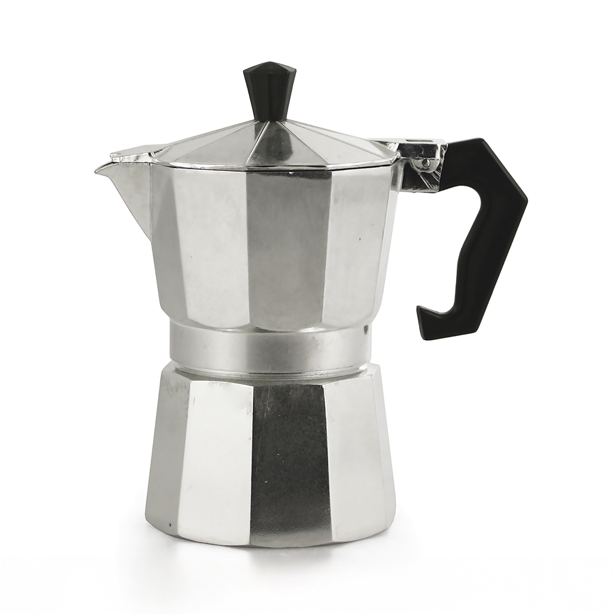 Cafetière moka classique pour espresso 1 tasse en aluminium Morning Promotion Cafetière moka classique pour espresso 1 tasse en aluminium Morning Promotion