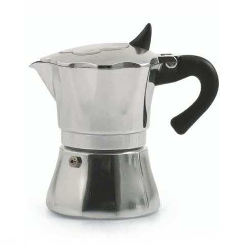 Cafetière moka en aluminium pour espresso 3 tasses Gaia Promotion