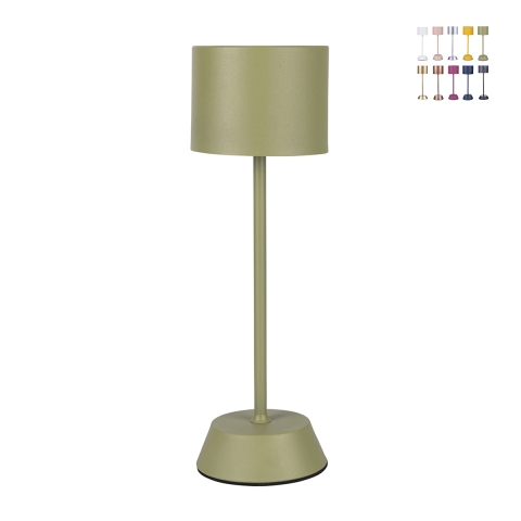 Lampe de table tactile rechargeable avec lumière réglable Aladina Promotion