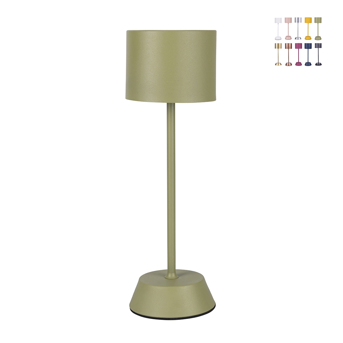 Lampe de table tactile rechargeable avec lumière réglable Aladina