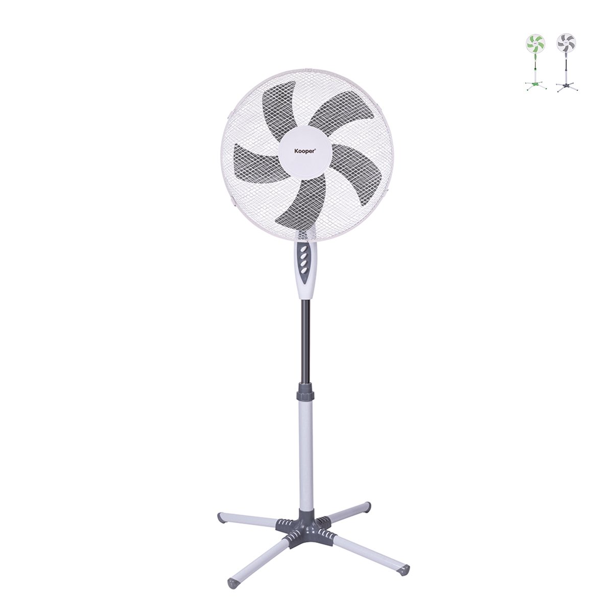 Ventilateur sur pied 3 vitesses 5 pales hauteur ajustable ArticFresh Promotion Ventilateur sur pied 3 vitesses 5 pales hauteur ajustable ArticFresh Promotion