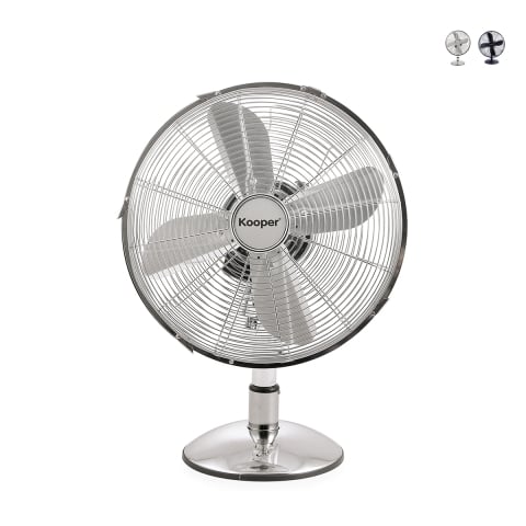 Ventilateur de table en acier 3 pales Ø30 vitesse réglable Kurnel Promotion