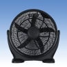 Ventilateur boîtier rond 5 pales Ø43 cm 3 vitesses 50W Falek Vente