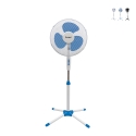 Ventilateur sur pied, base croisée 3 vitesses 45 W 133 cm ArticFresh Caractéristiques