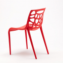 Lot de 24 Chaises de cuisine restaurant bar et café Gelateria 