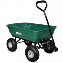 Chariot de jardin pliante bois herbe et liquides 380 Kg Parcheron Vente