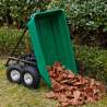 Chariot de jardin pliante bois herbe et liquides 380 Kg Parcheron Remises