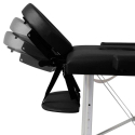 Table de massage portable pliante en aluminium à 3 zones 210 cm Thai 