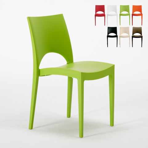 Lot de 24 Chaises Paris Grand Soleil en polypropylène Restaurant bar café Promotion