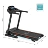 Tapis de course électrique pliable inclinable 12 programmes avec roues K2 