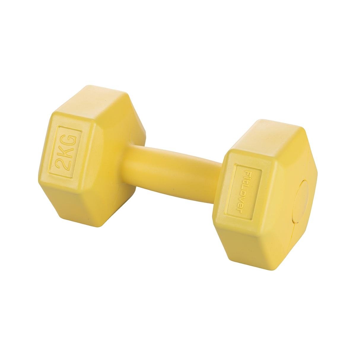 Haltère hexagonal anti-roulis 2 Kg Biron pour gym