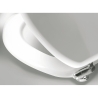 Abattant WC universel soft close en MDF brillant Ravya Réductions