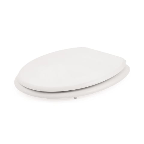 Abattant WC universel blanc en MDF satiné Tunai Promotion