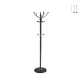 Portemanteau sur pied 6 crochets style classique Zuvia Promotion
