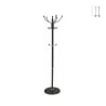Portemanteau sur pied 6 crochets style classique Zuvia Promotion