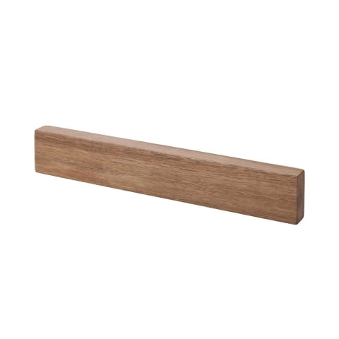 Barre porte-couteaux magnétique en bois d'acacia 30x5x2,2 cm Barnik Promotion