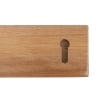 Barre porte-couteaux magnétique en bois d'acacia 30x5x2,2 cm Barnik Offre