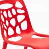Lot de 24 Chaises de cuisine restaurant bar et café Gelateria 