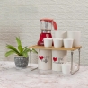 Étagère de séparation pliable en bois pour cuisine 31x18,4x15,5 cm Mareka Vente
