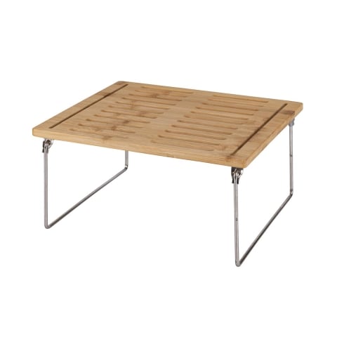 Organisateur pliable en bois pour cuisine 32x28x15,5cm Seluna Promotion