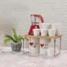 Étagère de séparation pliable en bois pour cuisine 31x18,4x15,5 cm Mareka 
