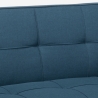 Canapé convertible en tissu clic-clac avec port USB et pieds en métal Astralis Achat