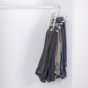 Cintre magique pour 5 pantalons barres télescopiques Kevera Vente