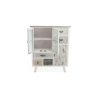 Buffet en bois shabby chic avec 5 tiroirs et 3 portes Decapé Vente