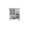 Buffet en bois shabby chic avec 5 tiroirs et 3 portes Decapé Offre