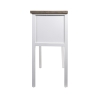 Console d'entrée en bois 6 tiroirs style shabby chic Sardinia Offre
